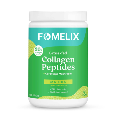 FOMELIX® Matcha Collagen Peptides Powder
